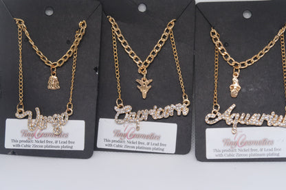 "what's your sign ?" necklace
