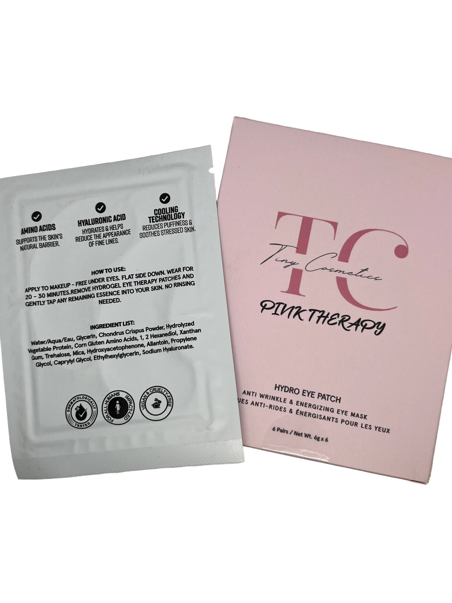 Pink therapy Eye patches