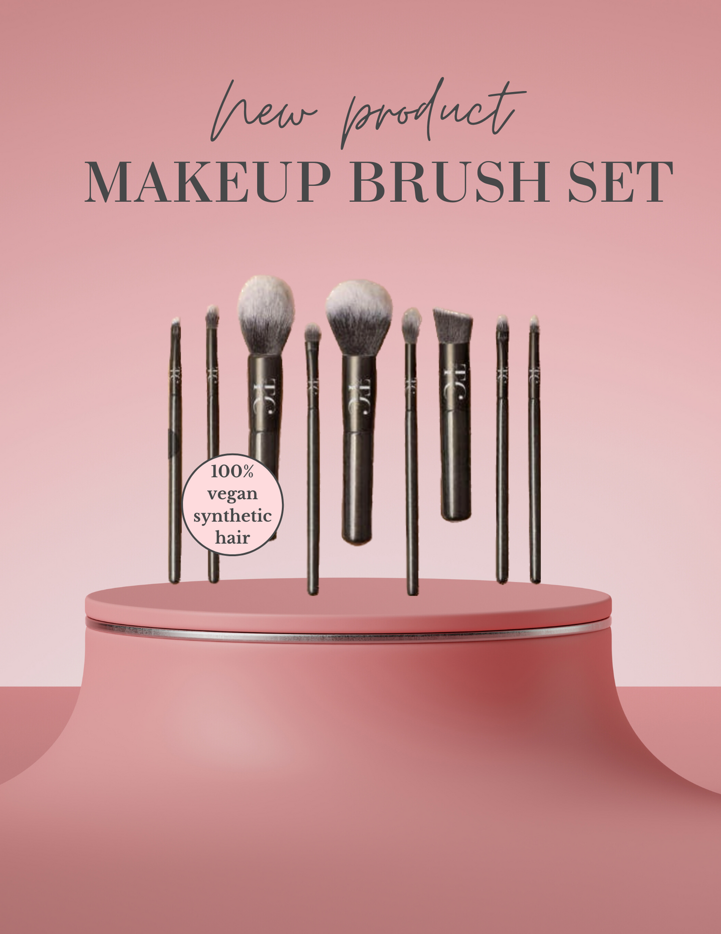 Makeup brushes