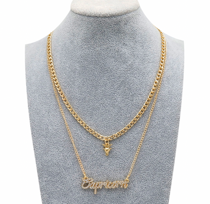 "what's your sign ?" necklace